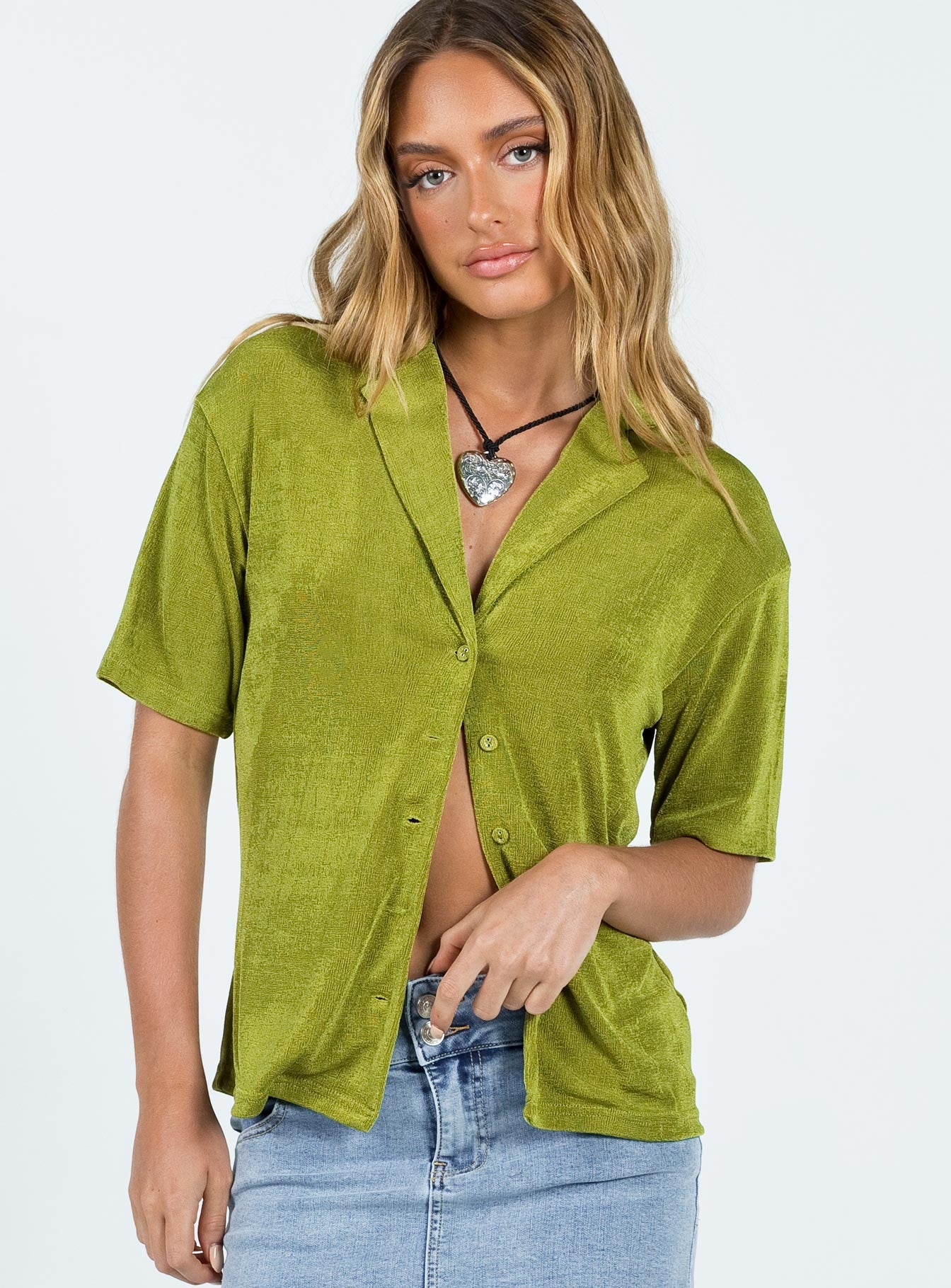 Misha Shirt Green