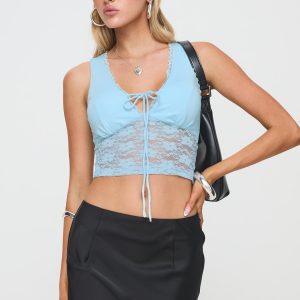 Isolde Top Blue