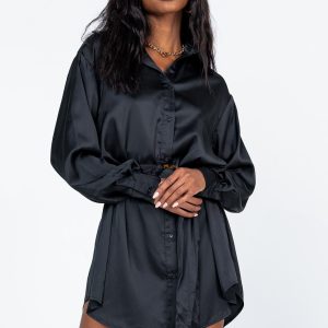 Leighton Mini Dress Black