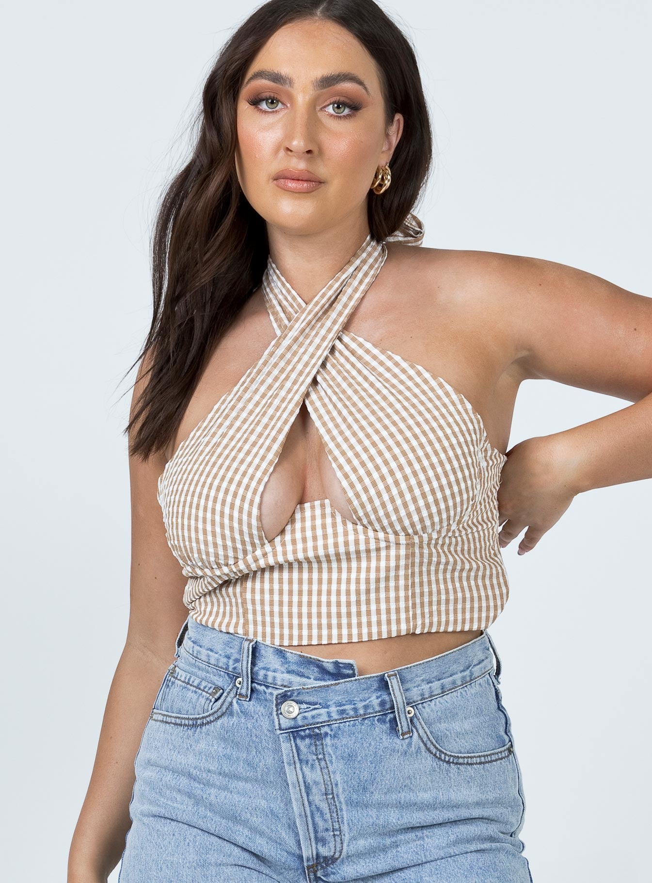 Ensley Top Brown