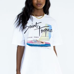 Saint Tropez White Tee