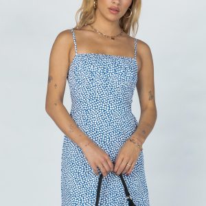 Tallie Mini Dress Blue Floral