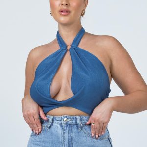 Monroe Top Blue