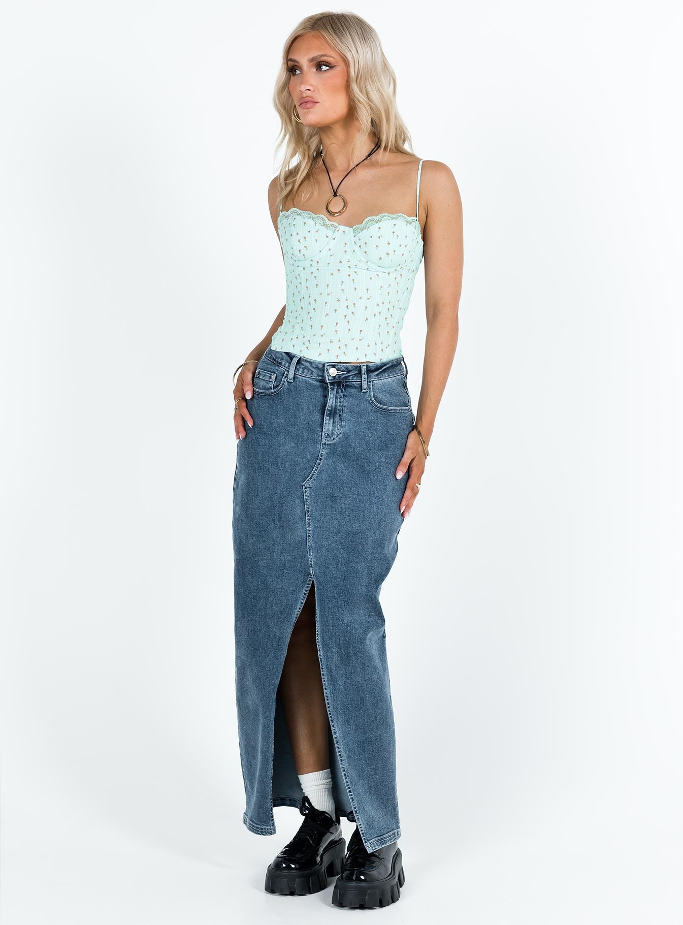 Clemont Corset Blue - Image 3