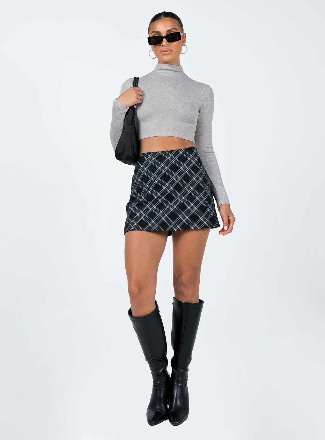 Fike Mini Skirt Black - Image 4