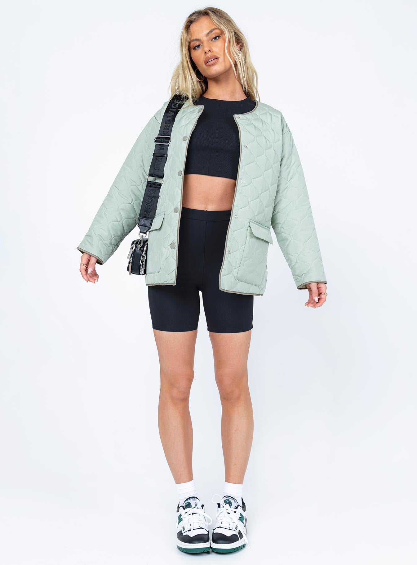 Carter Quilted Liner Jacket Green - Image 2