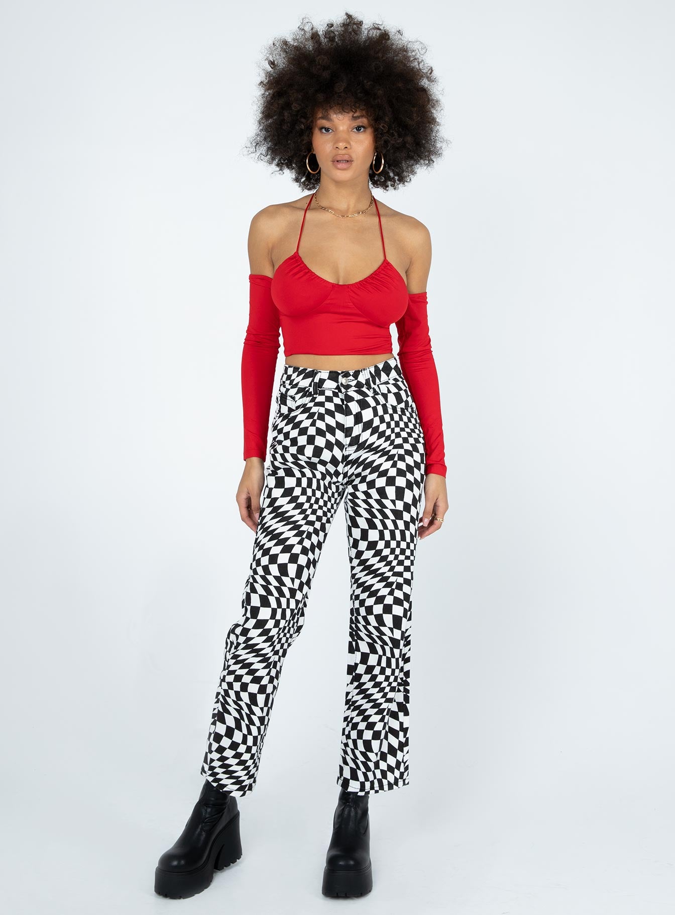 St Eden Top Red - Image 2