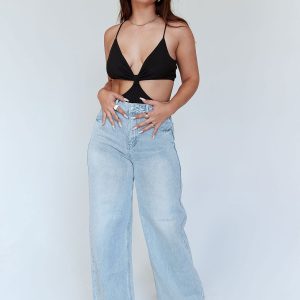 River Bodysuit Black