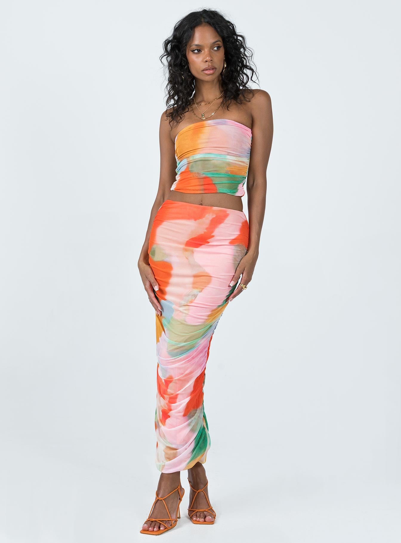 Balcatta Maxi Skirt Multi - Image 3