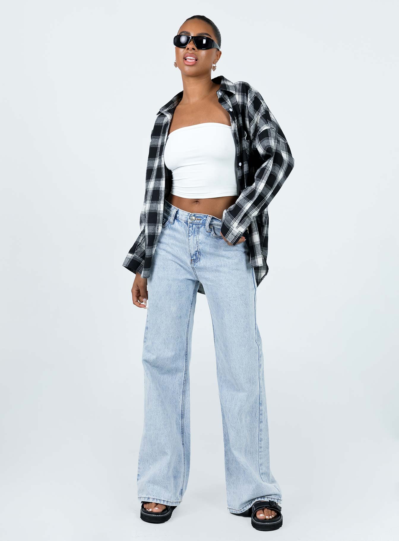 Oxley Shirt Black / White - Image 2