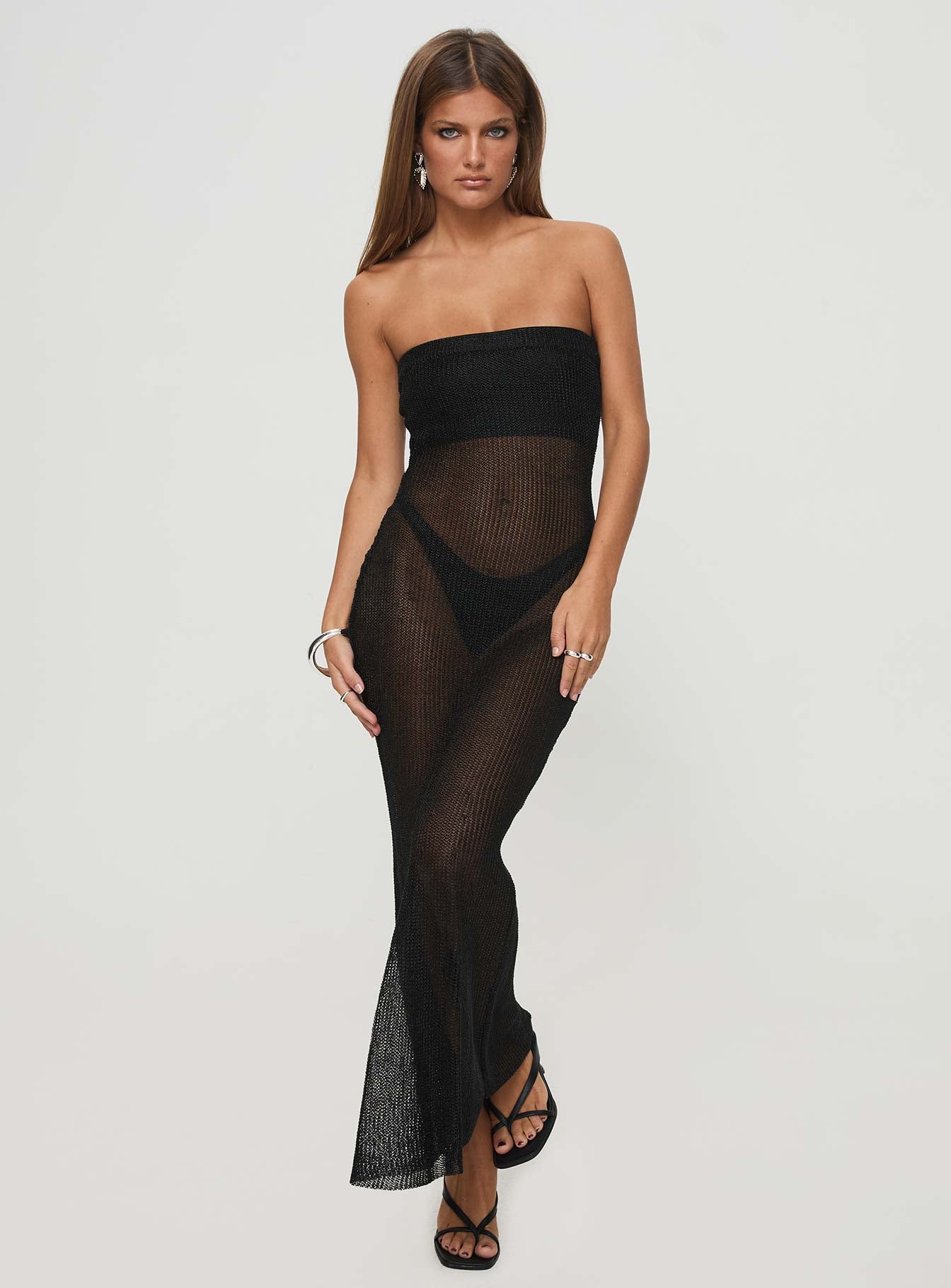 Take Me To Rio Maxi Dress Onyx - Image 3