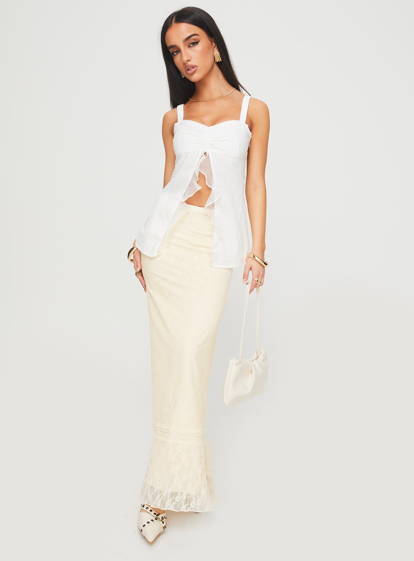 Deanie Skirt Cream - Image 2