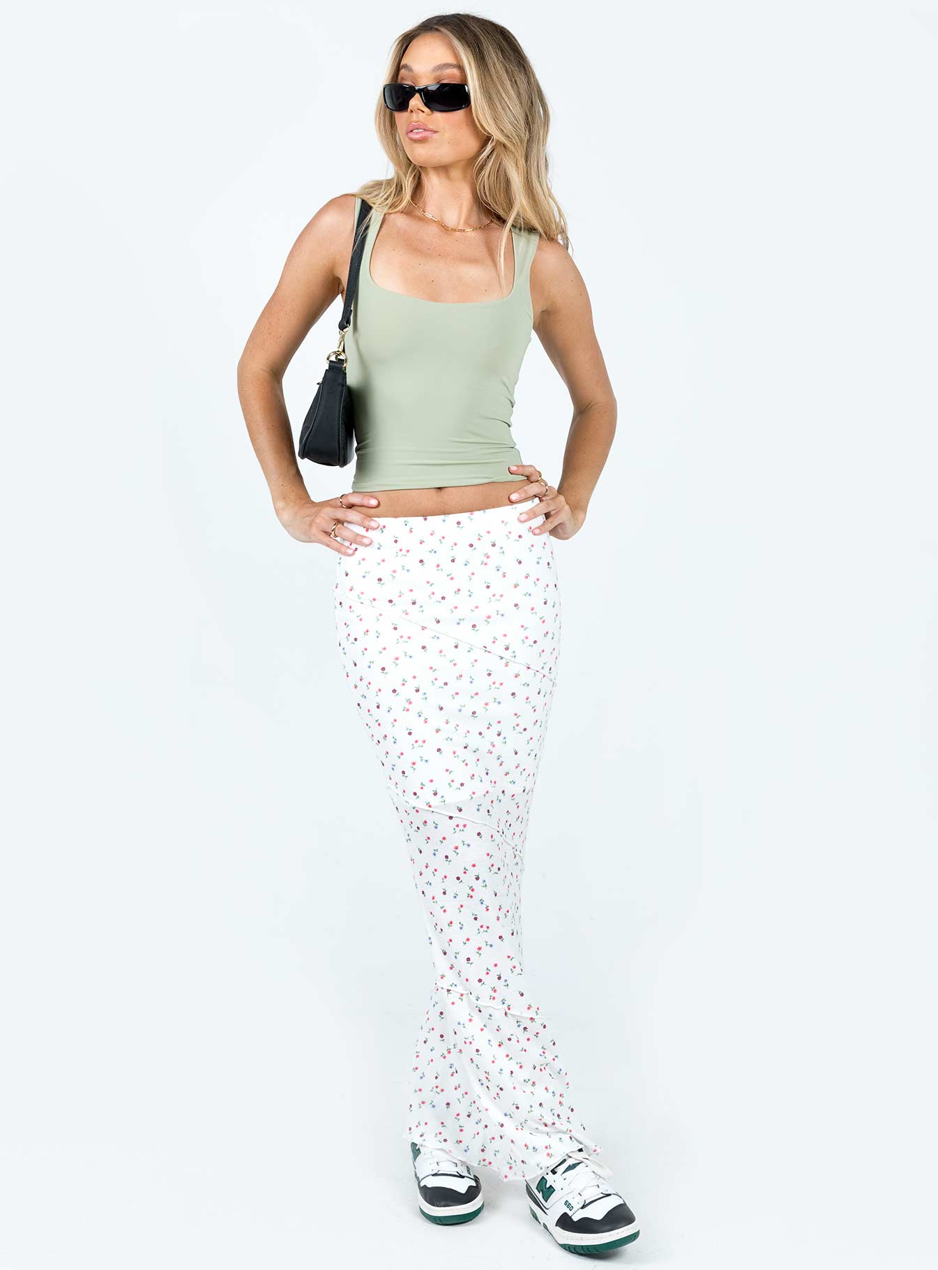 Oscar Maxi Skirt Floral - Image 2