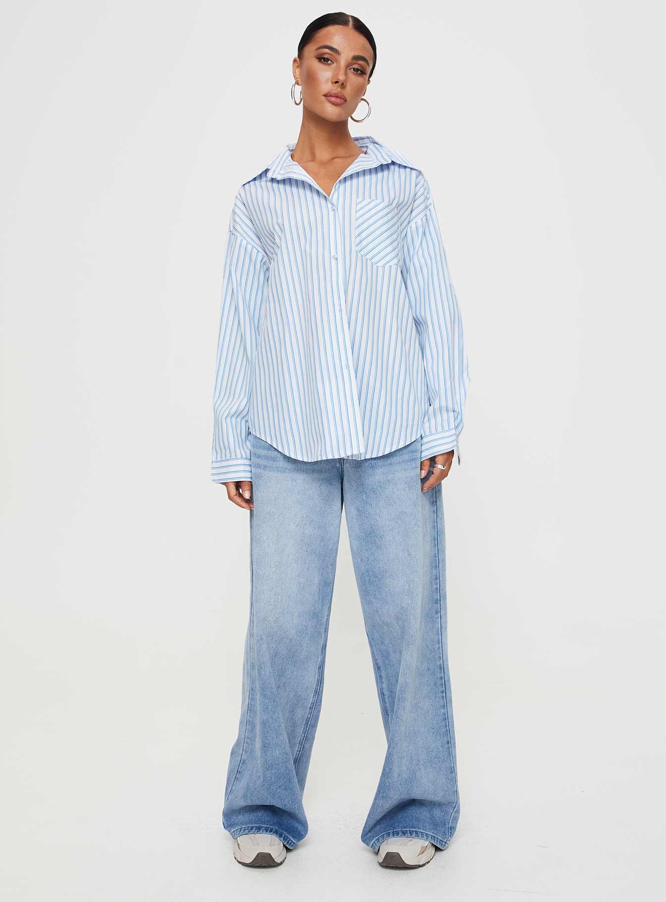 Sellars Shirt Blue / White - Image 3