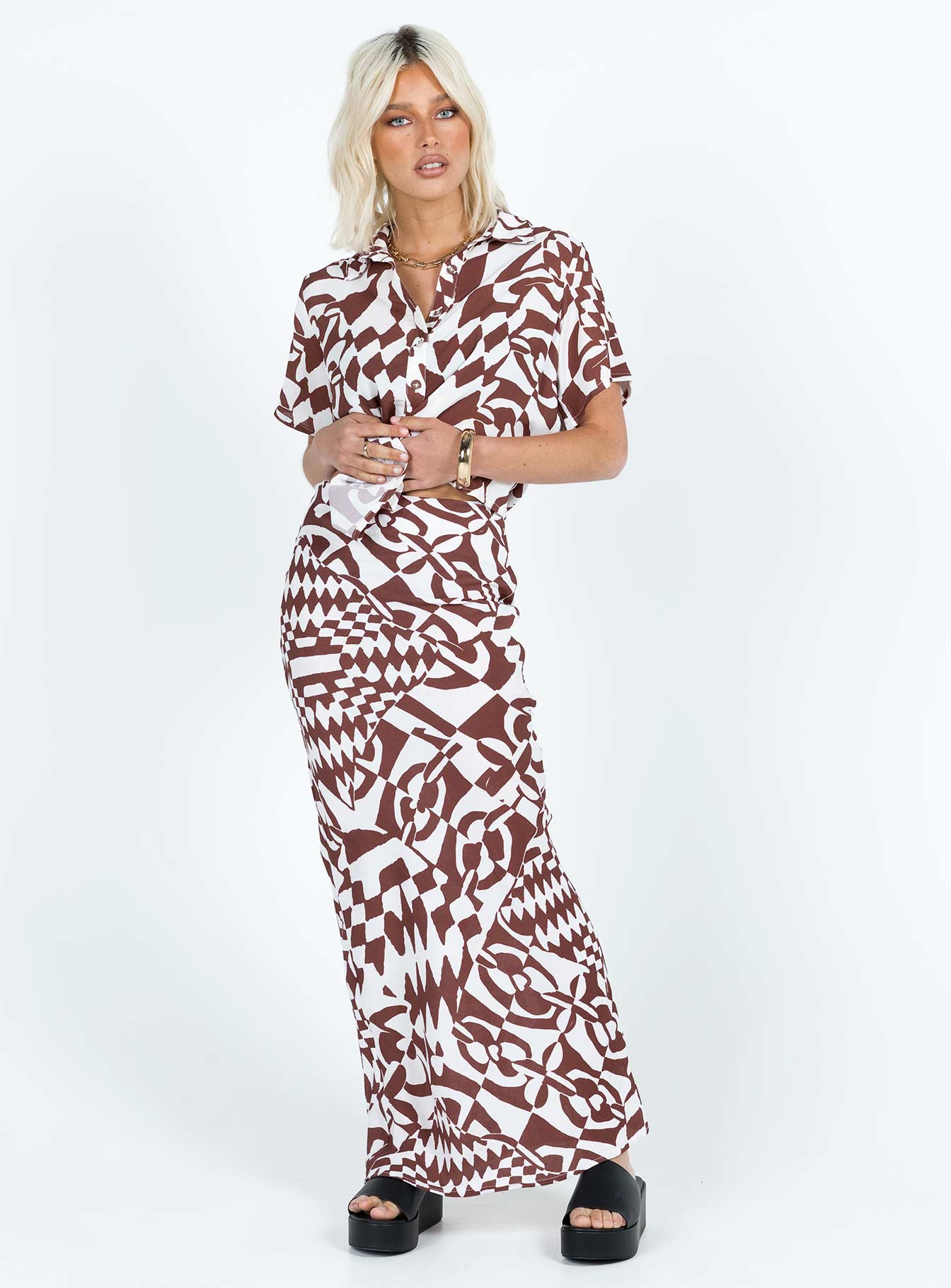 Bekka Set Brown / White - Image 3