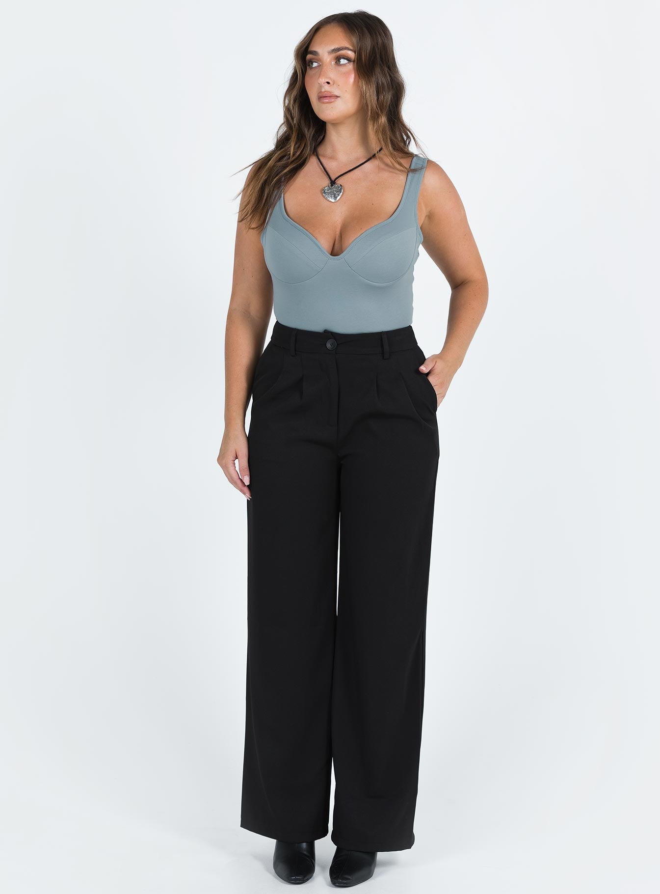 Wilana Bodysuit Grey - Image 3