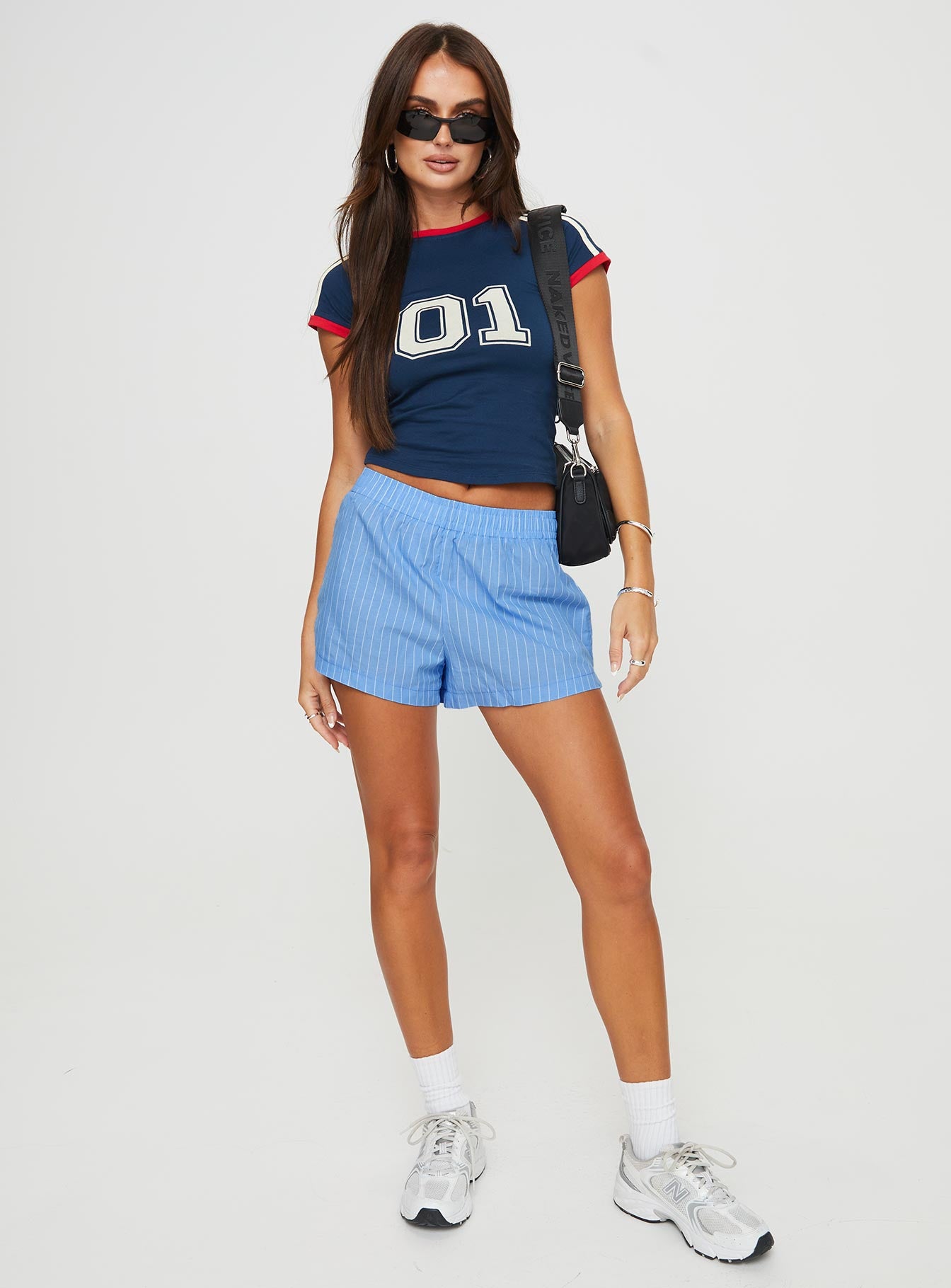 Maxxy Boxer Shorts Blue Stripe - Image 7