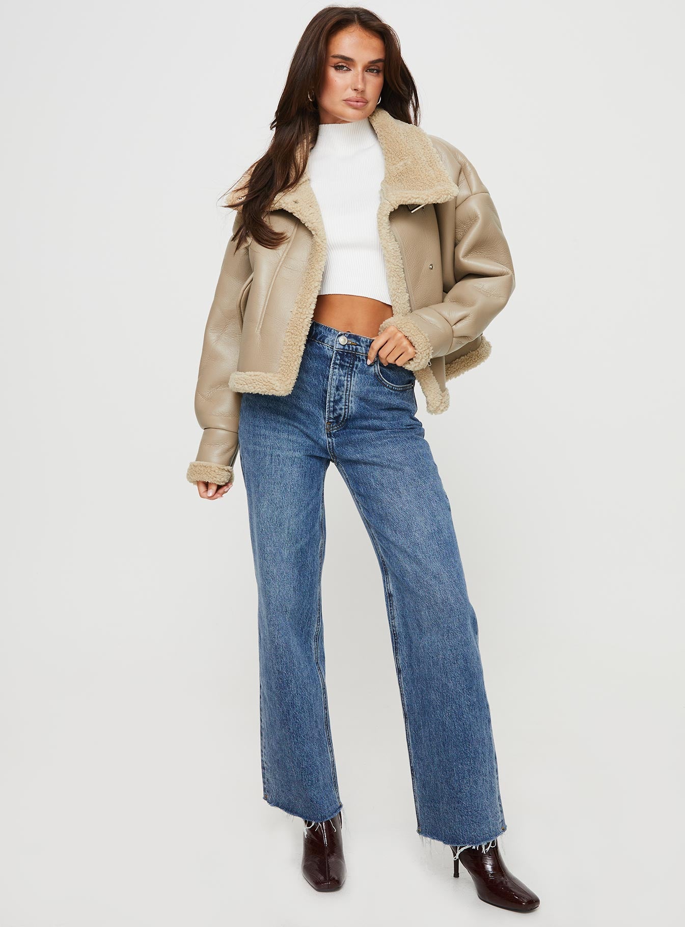 Kimmons Jacket Beige - Image 6