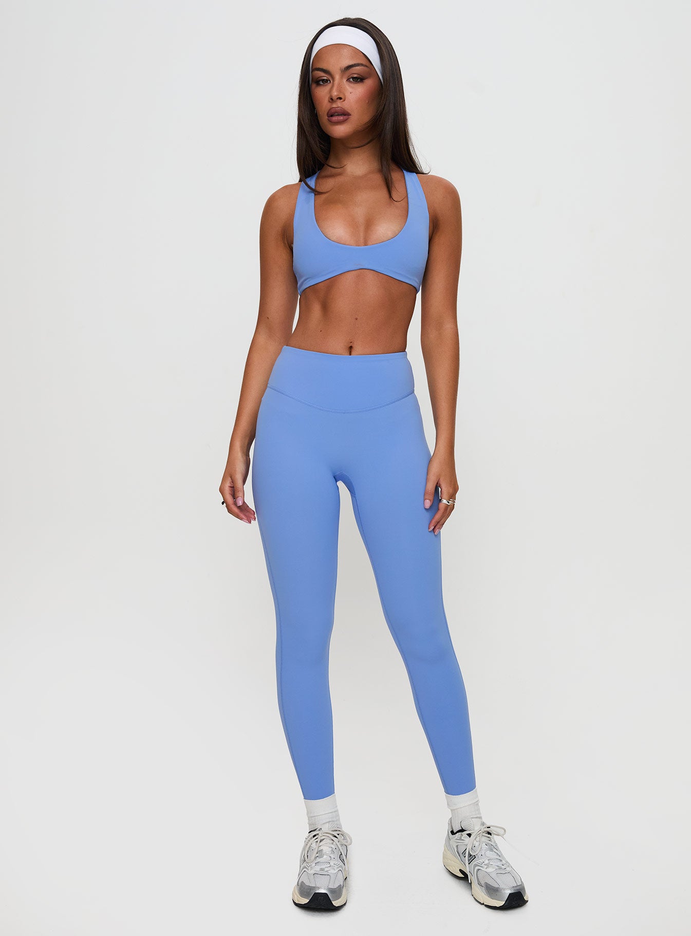 Pulse Active Halter Crop Blue - Image 3