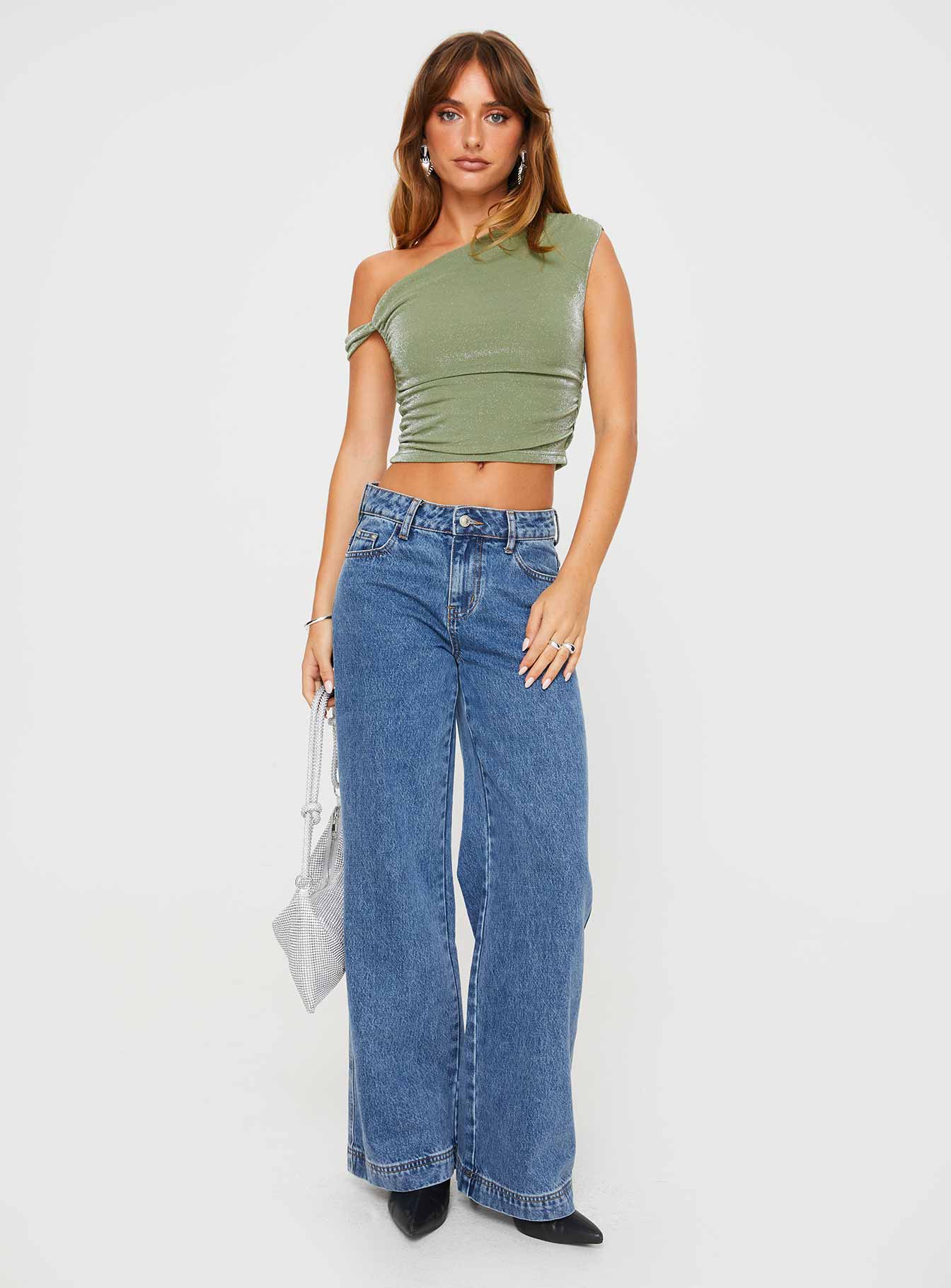 Beller Top Green Glitter - Image 5