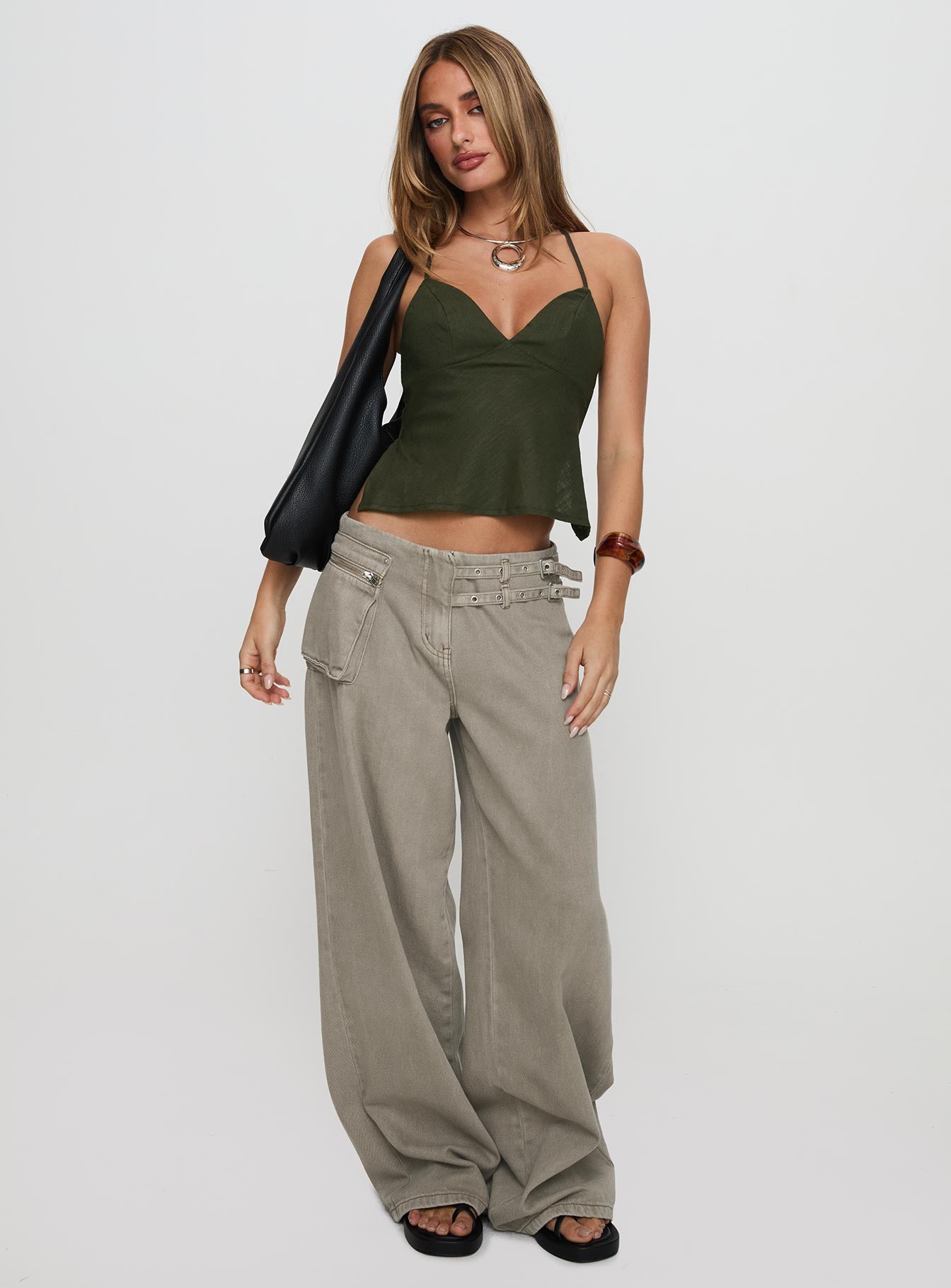 Hopelessly Devoted Top Forest Green - Image 3