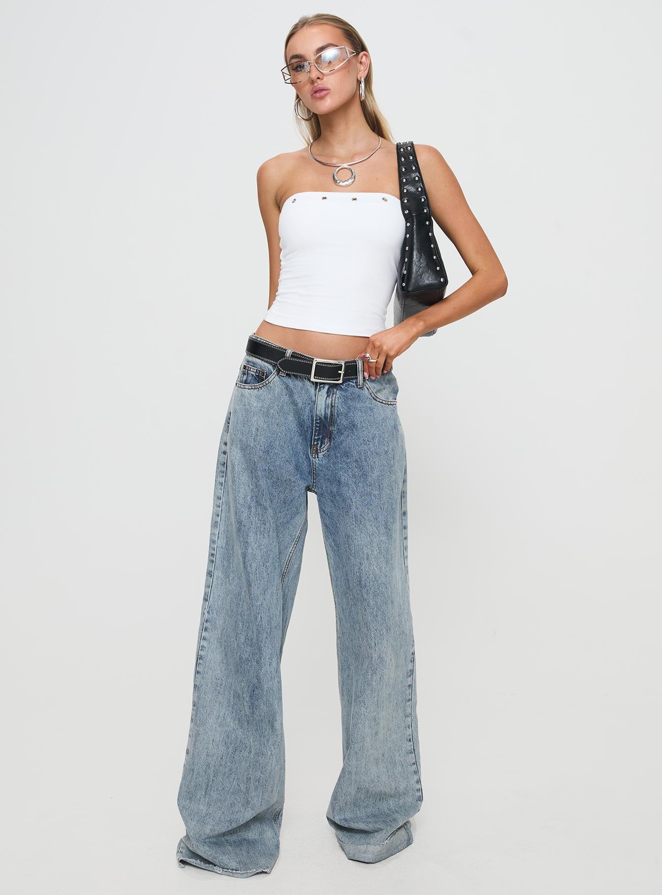 Mayuk Strapless Top White - Image 3