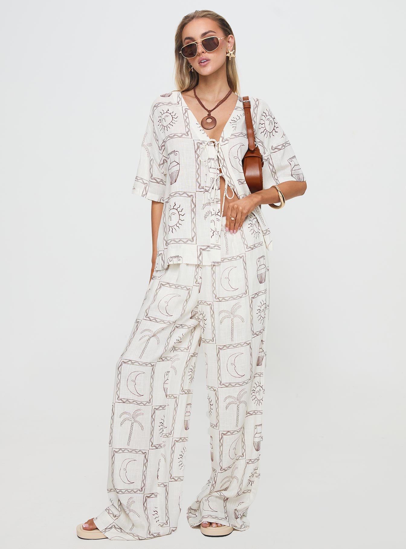 Sun Dream Shirt Cream / Multi - Image 3