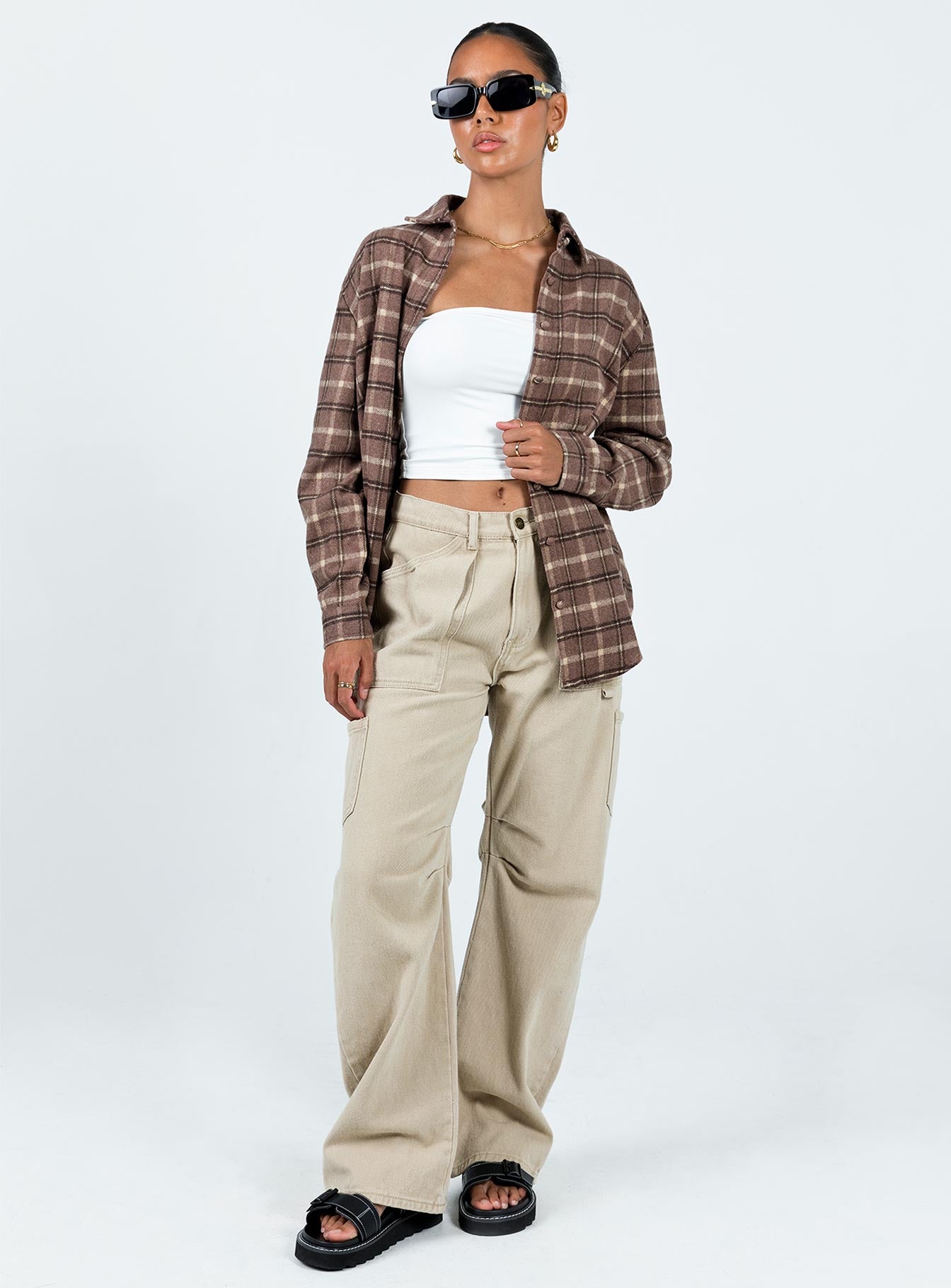Harleigh Shirt Brown - Image 3