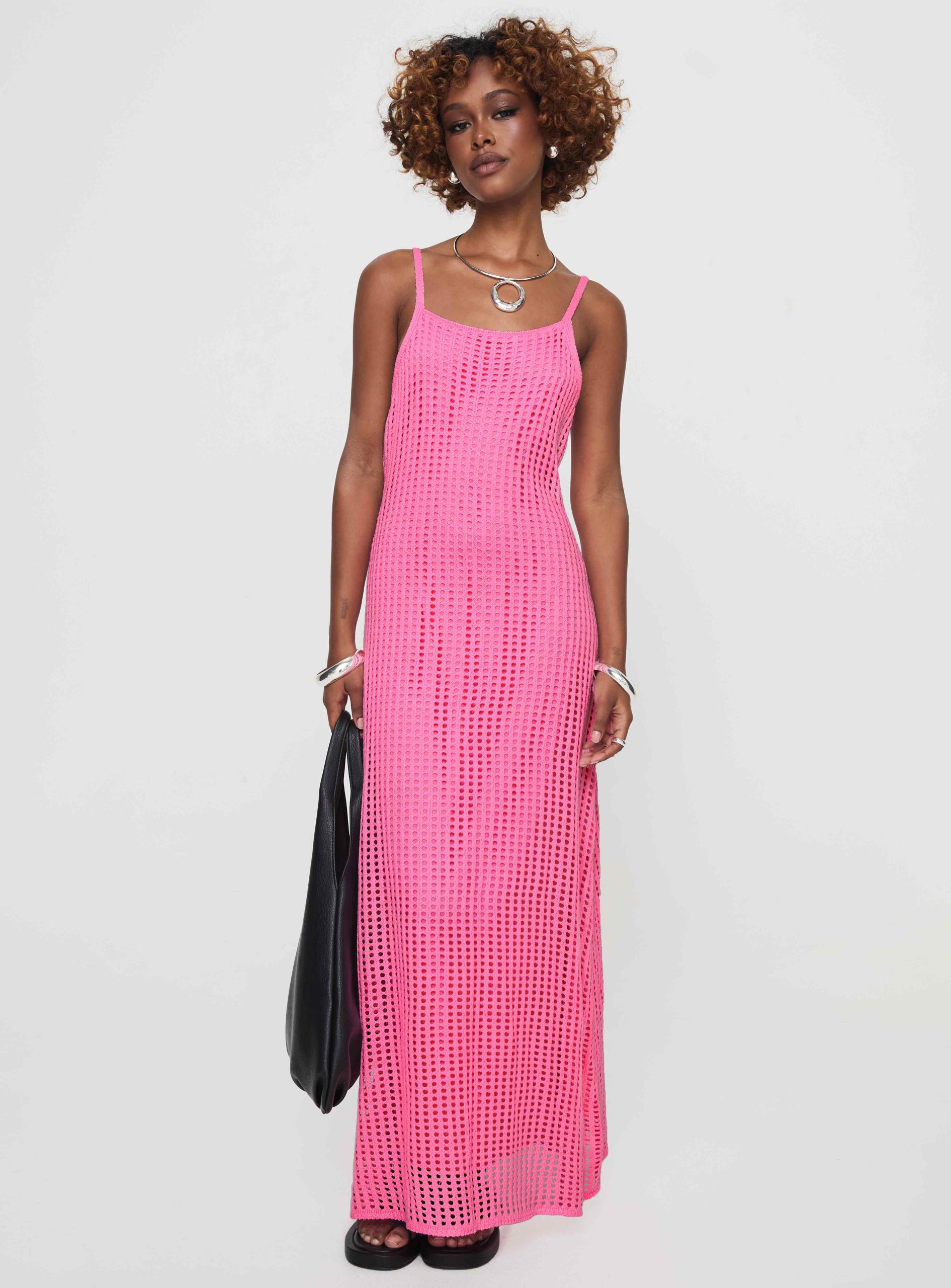 Maribelle Maxi Dress Pink - Image 3