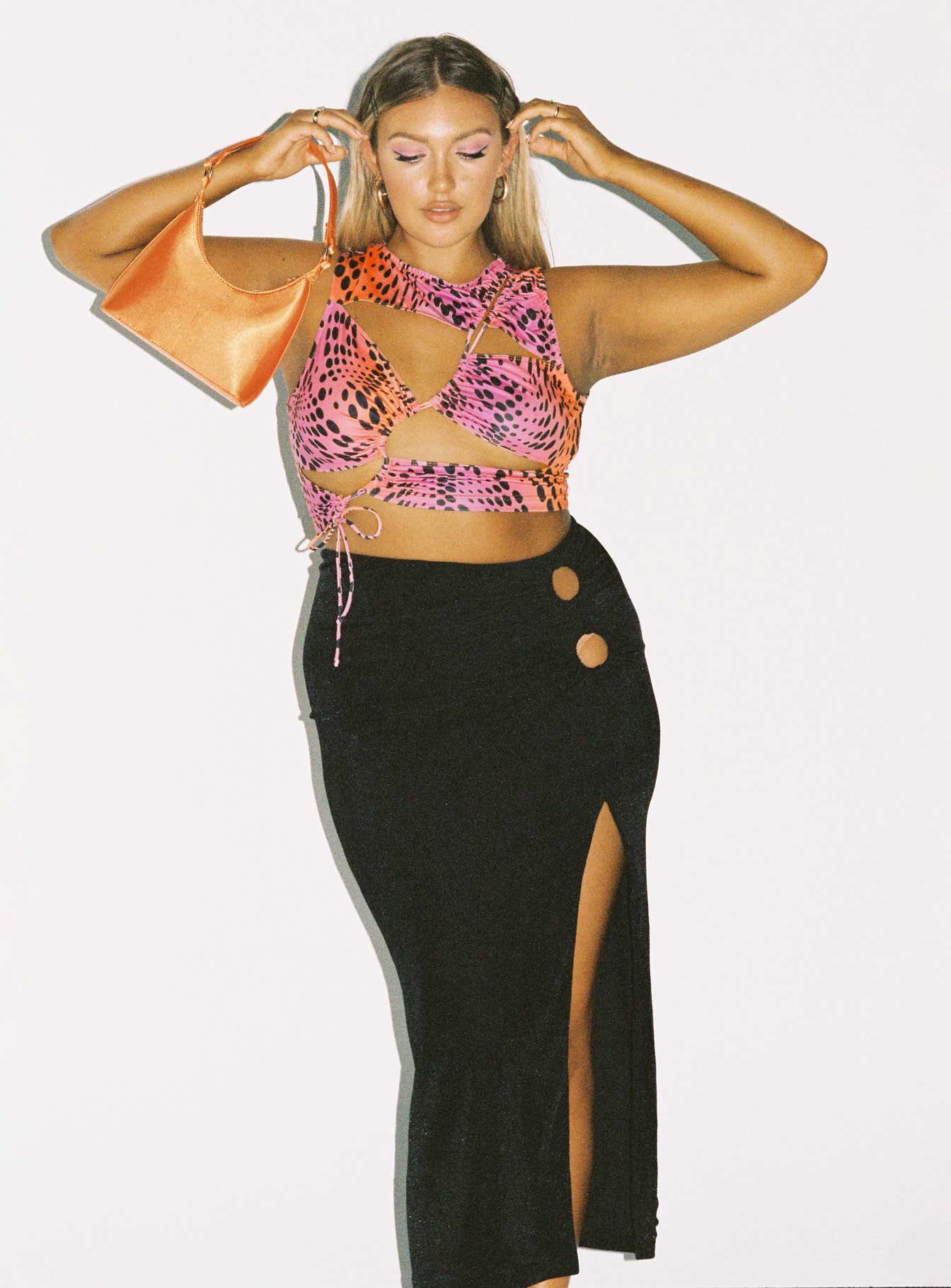 Dreamer Midi Skirt Black - Image 2