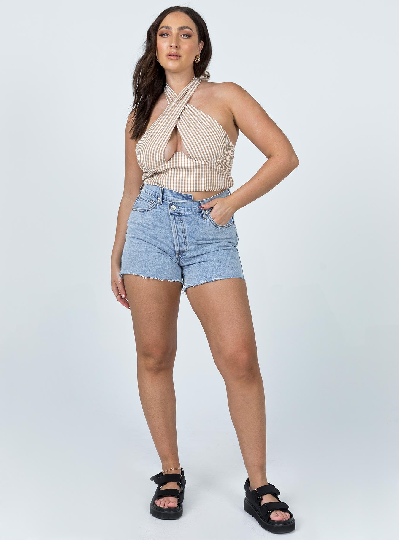 Ensley Top Brown - Image 2