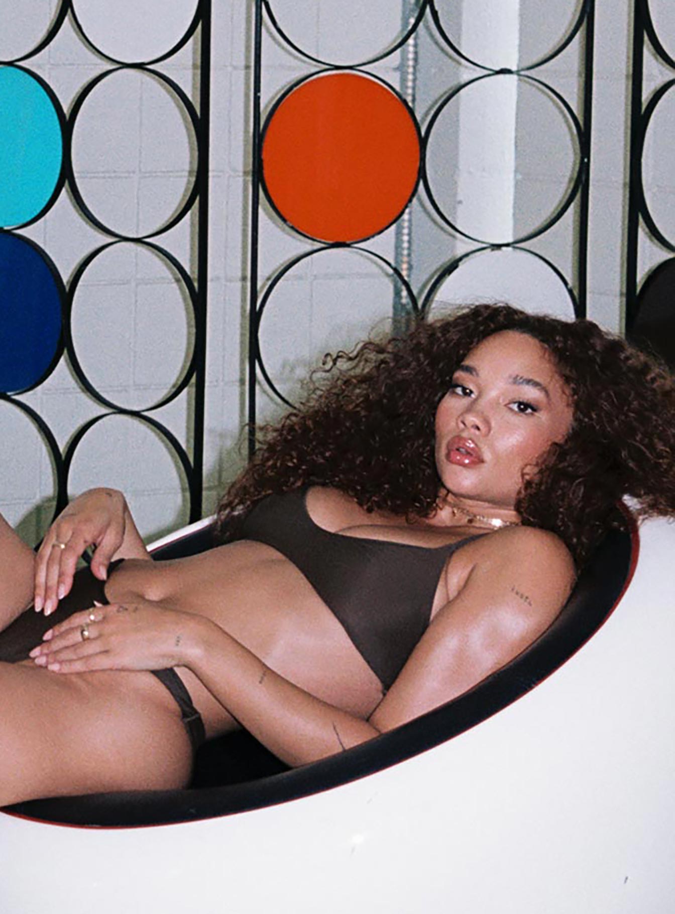 Charlotte Bikini Top Brown - Image 2