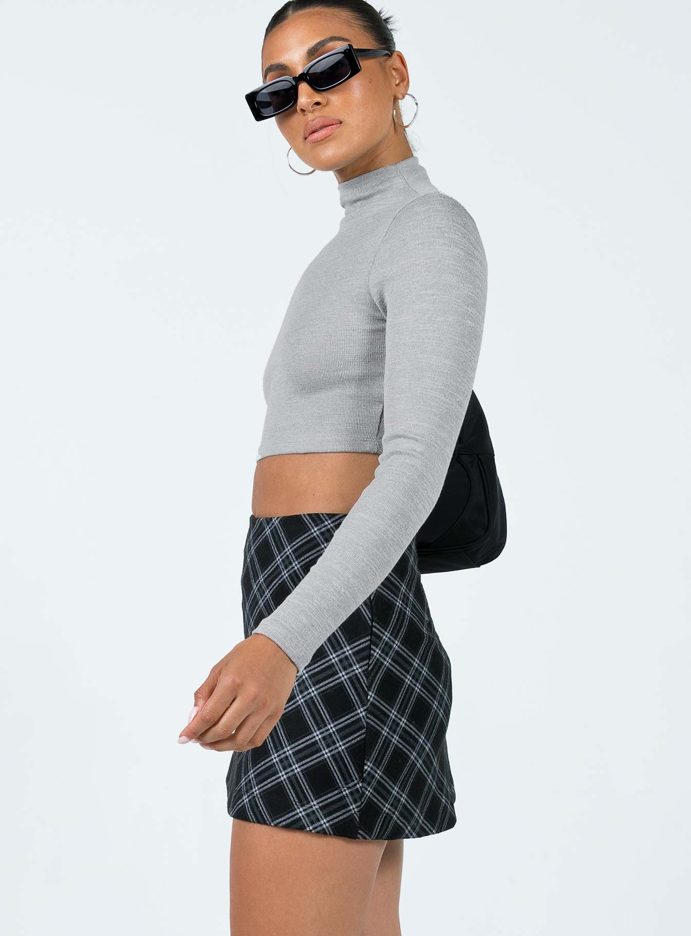 Fike Mini Skirt Black - Image 5