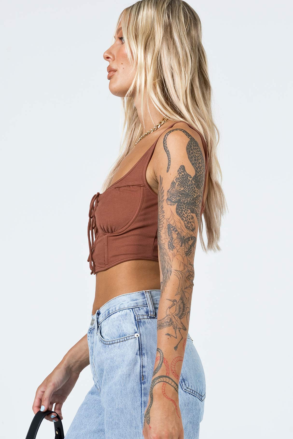 Melinda Top Brown - Image 4