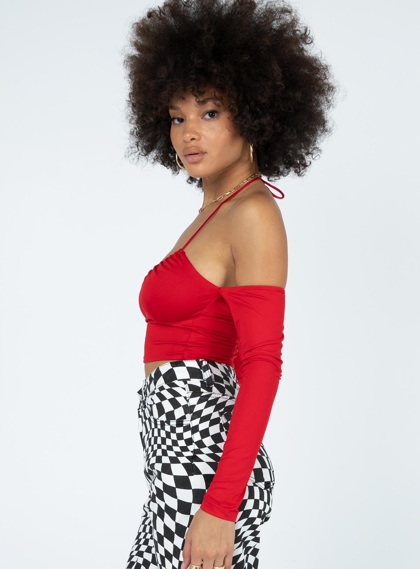 St Eden Top Red - Image 3