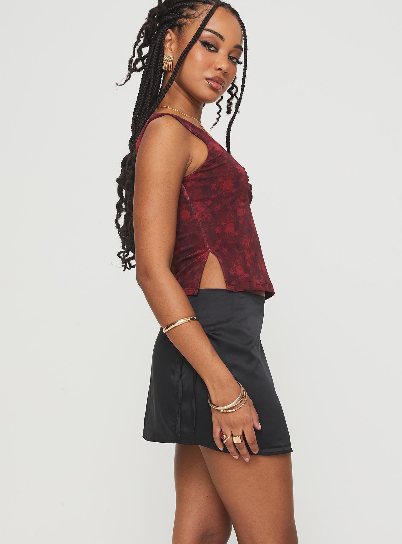 Ambrosia Mini Skirt Black - Image 4