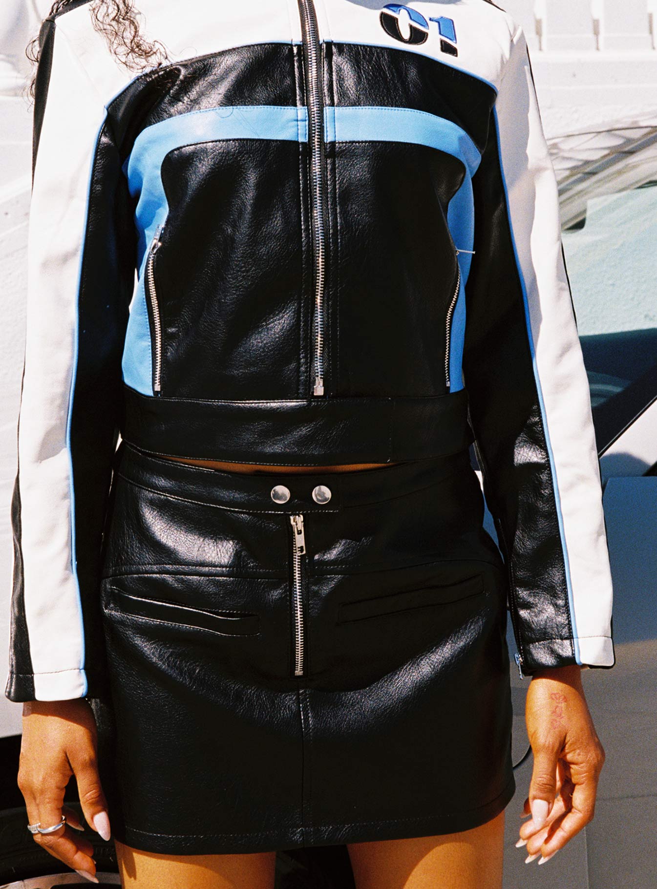 Test Drive Mini Skirt Black - Image 3