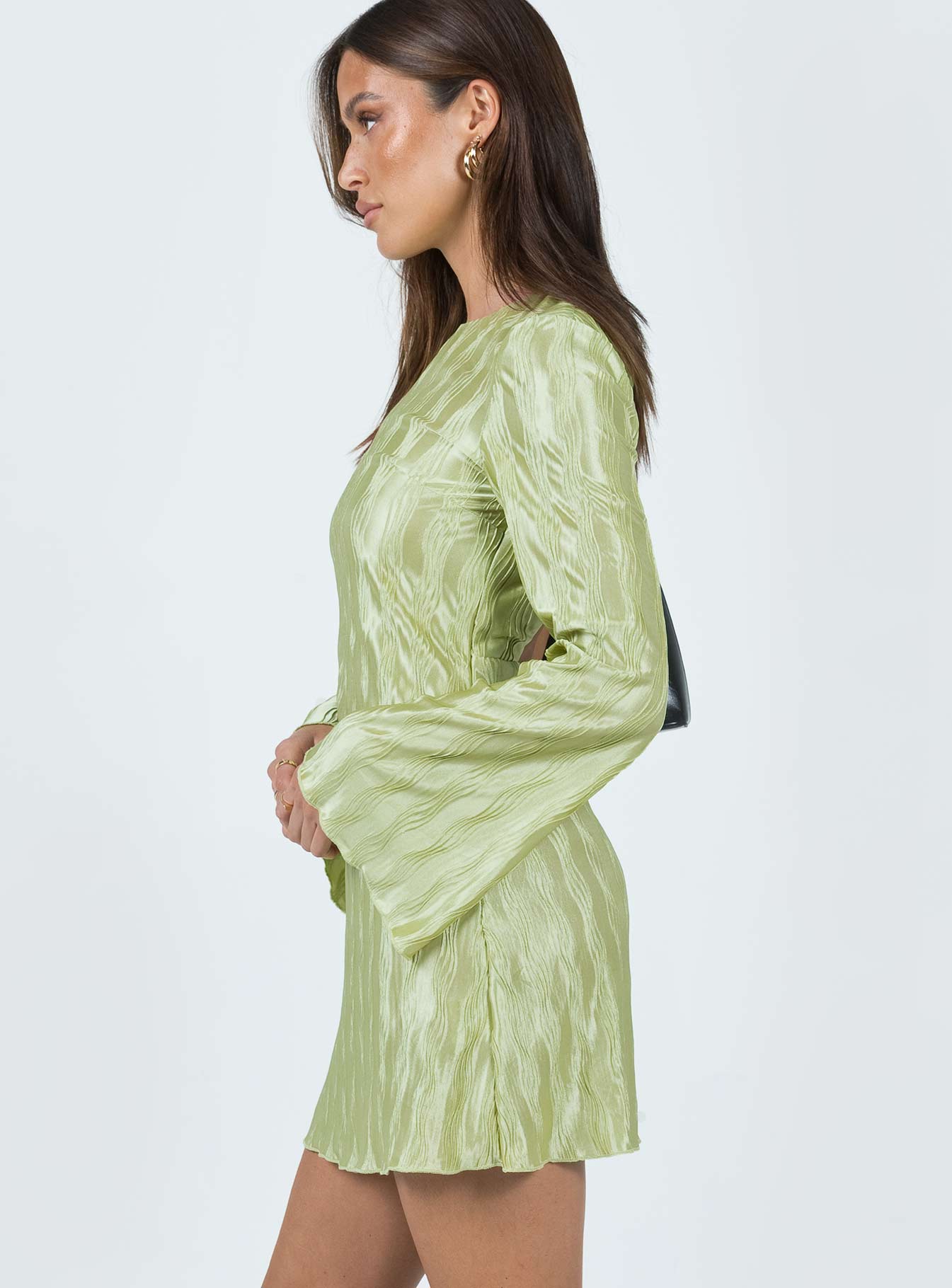Venaya Mini Dress Green - Image 4