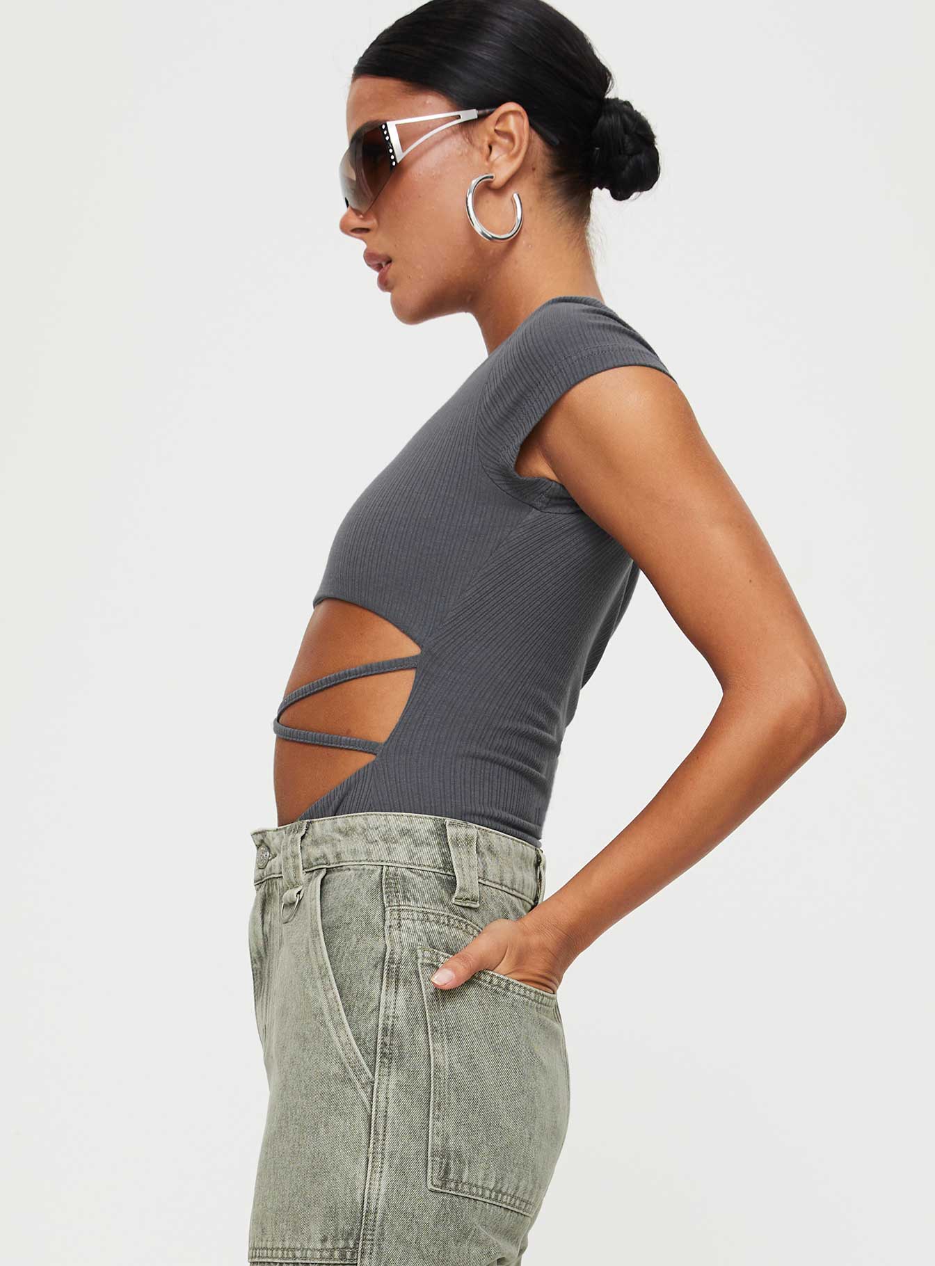 Nicola Bodysuit Slate - Image 4