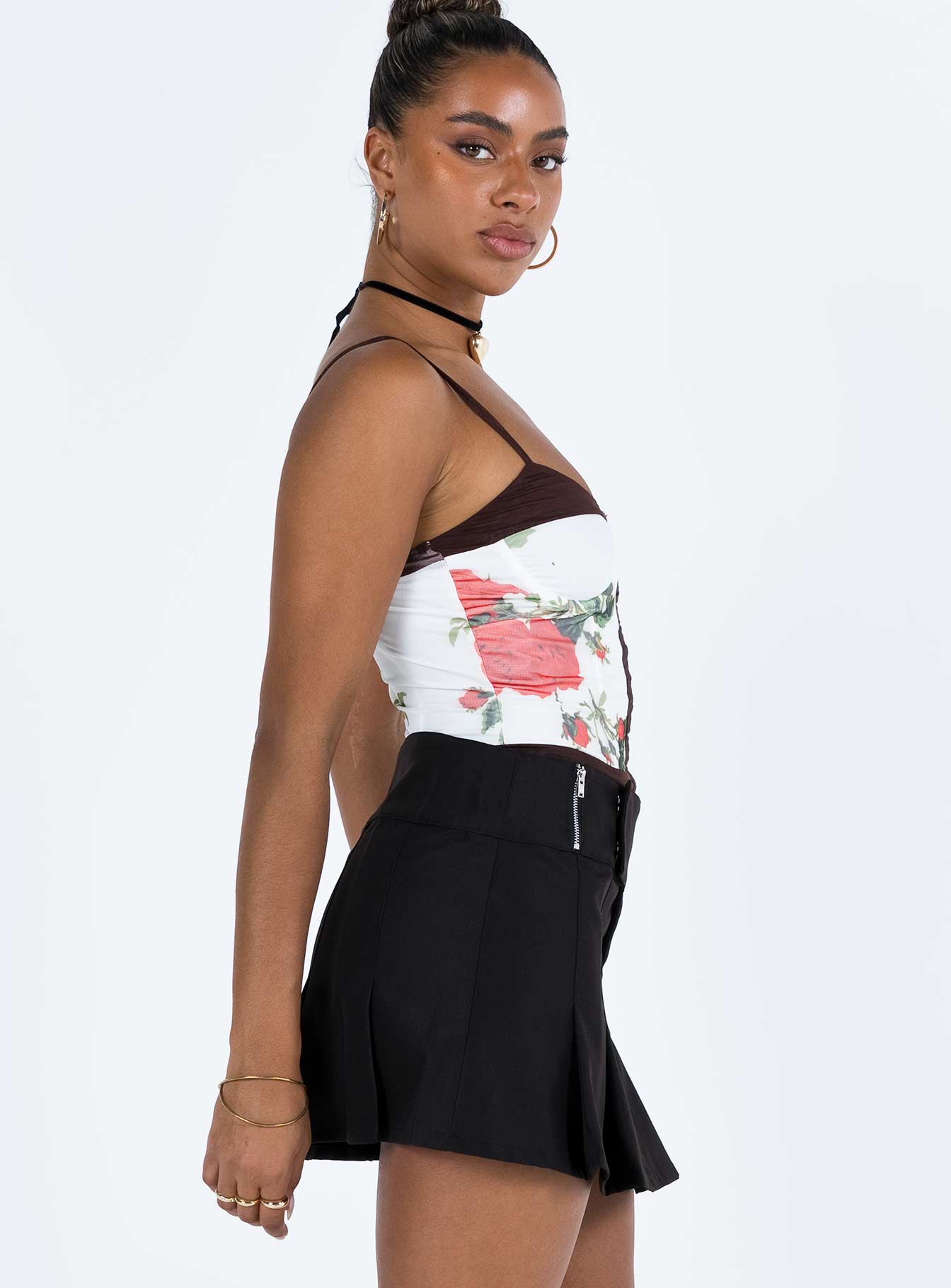 Jack Mini Skirt Black - Image 5