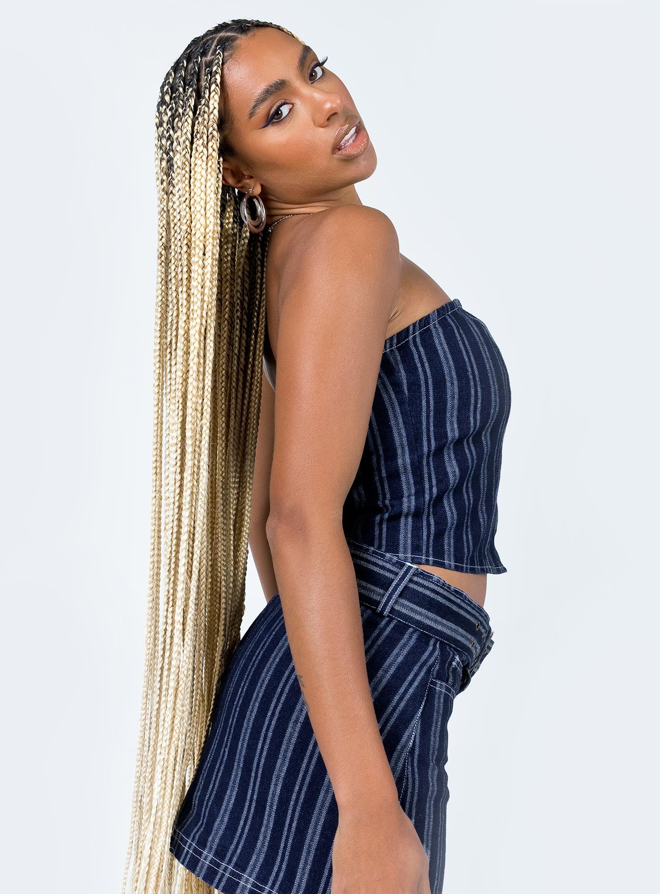 Fernley Bustier Blue - Image 4