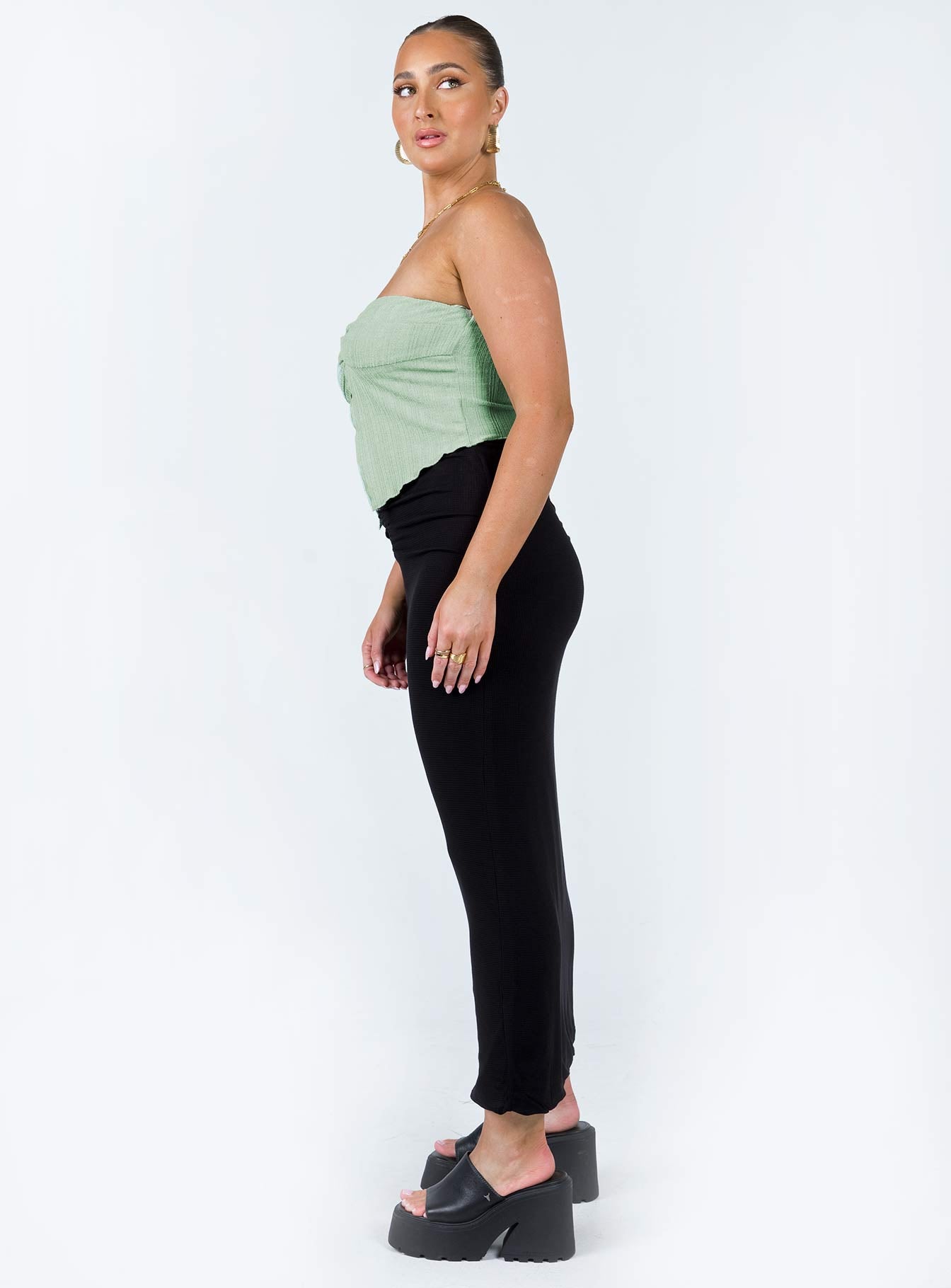 Elidy Maxi Skirt Black - Image 3