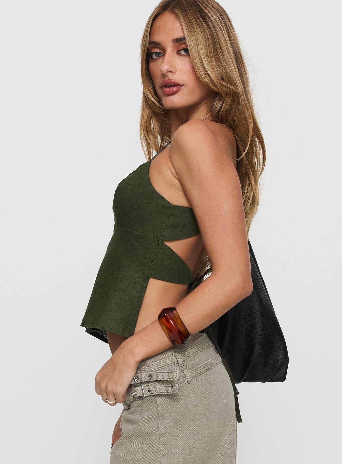 Hopelessly Devoted Top Forest Green - Image 4