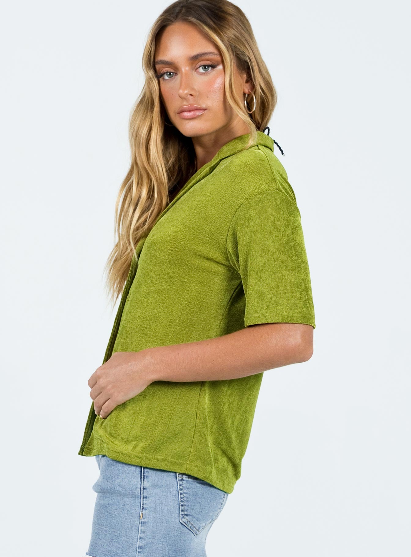 Misha Shirt Green - Image 4