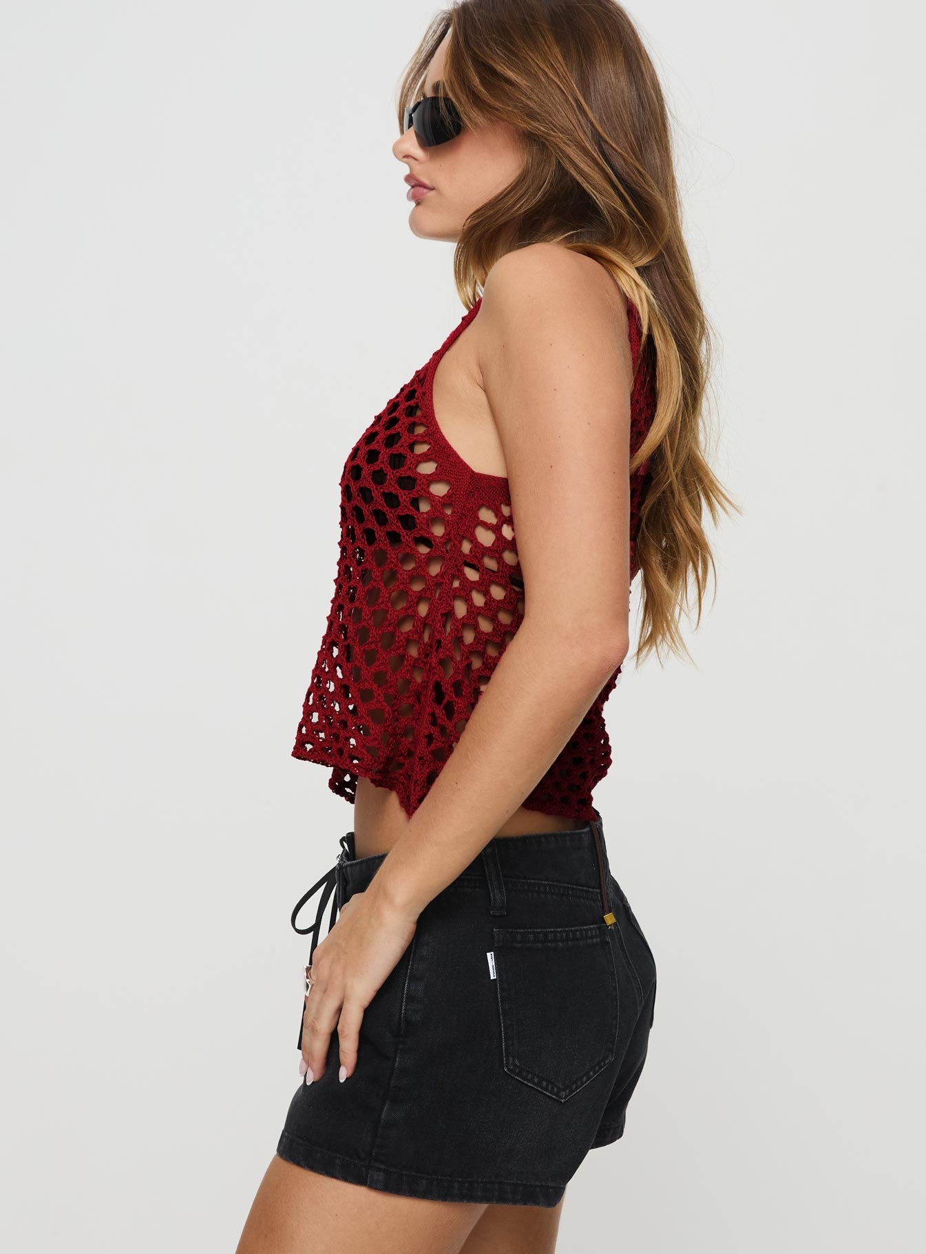 Shikarni Knit Top Red - Image 4