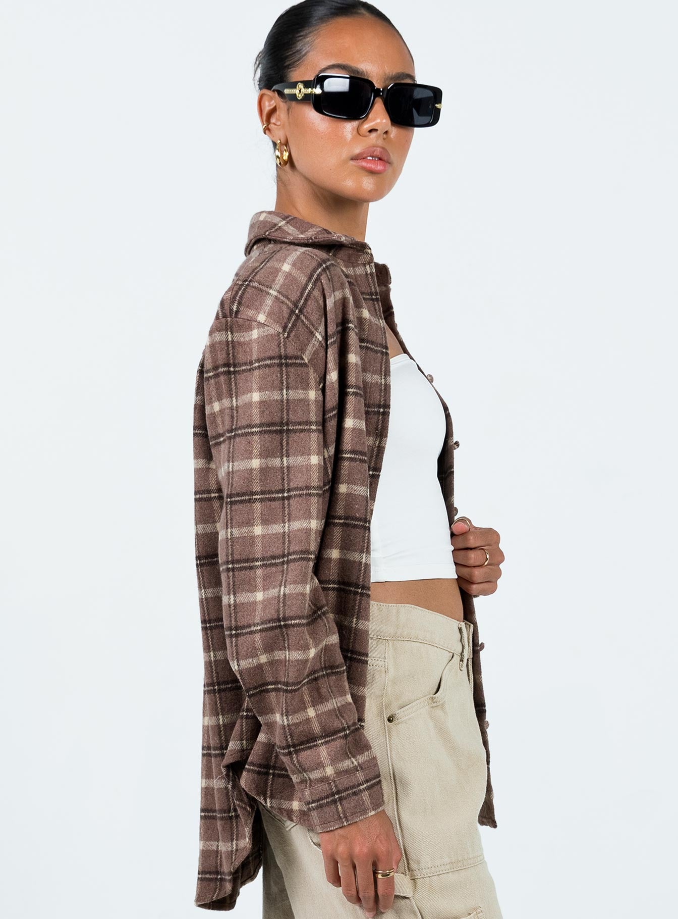 Harleigh Shirt Brown - Image 4