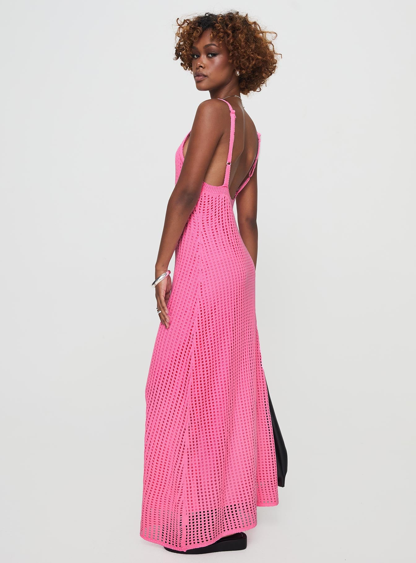 Maribelle Maxi Dress Pink - Image 4
