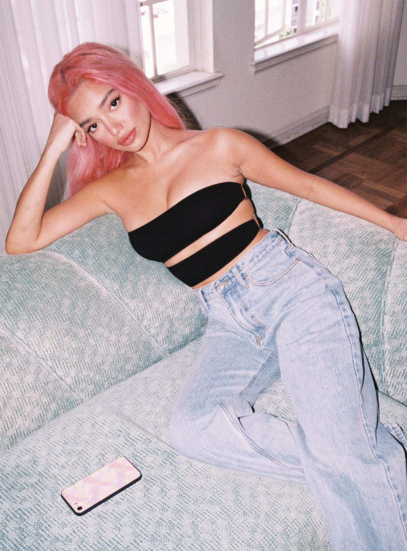 Crazy In Love Bodysuit Black - Image 3