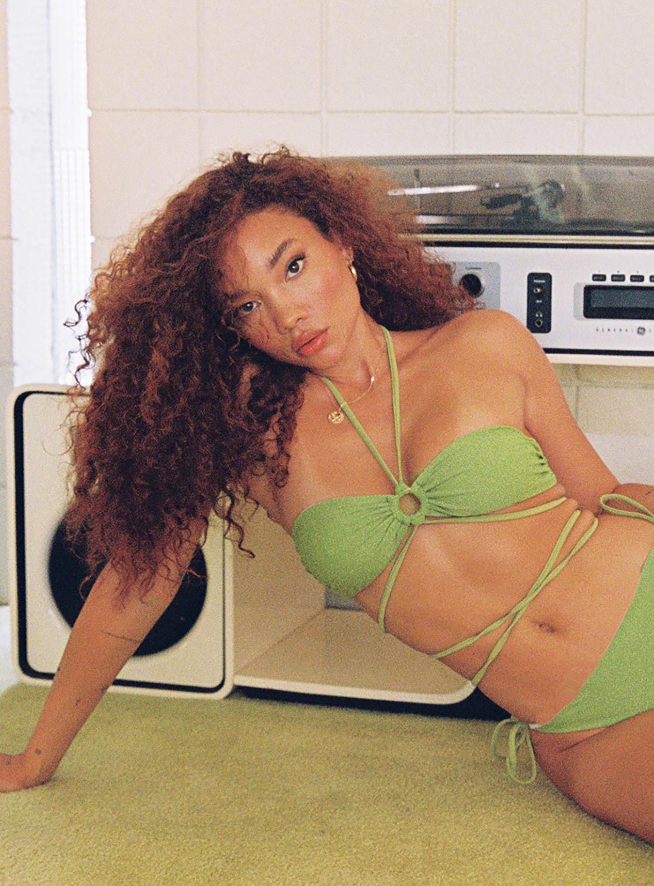 Mila Bikini Top Green - Image 3