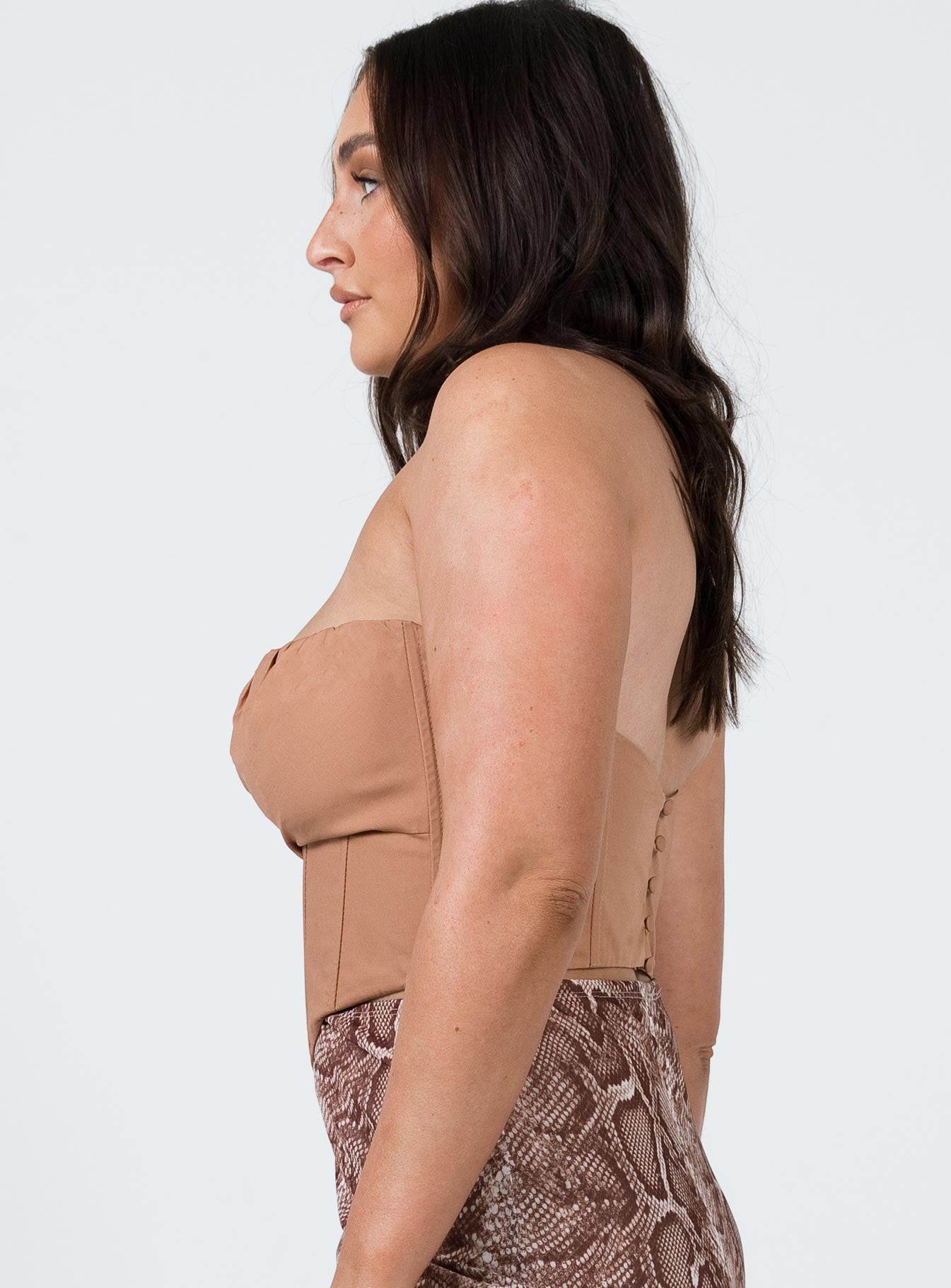 Bad Gal Bustier Brown - Image 4